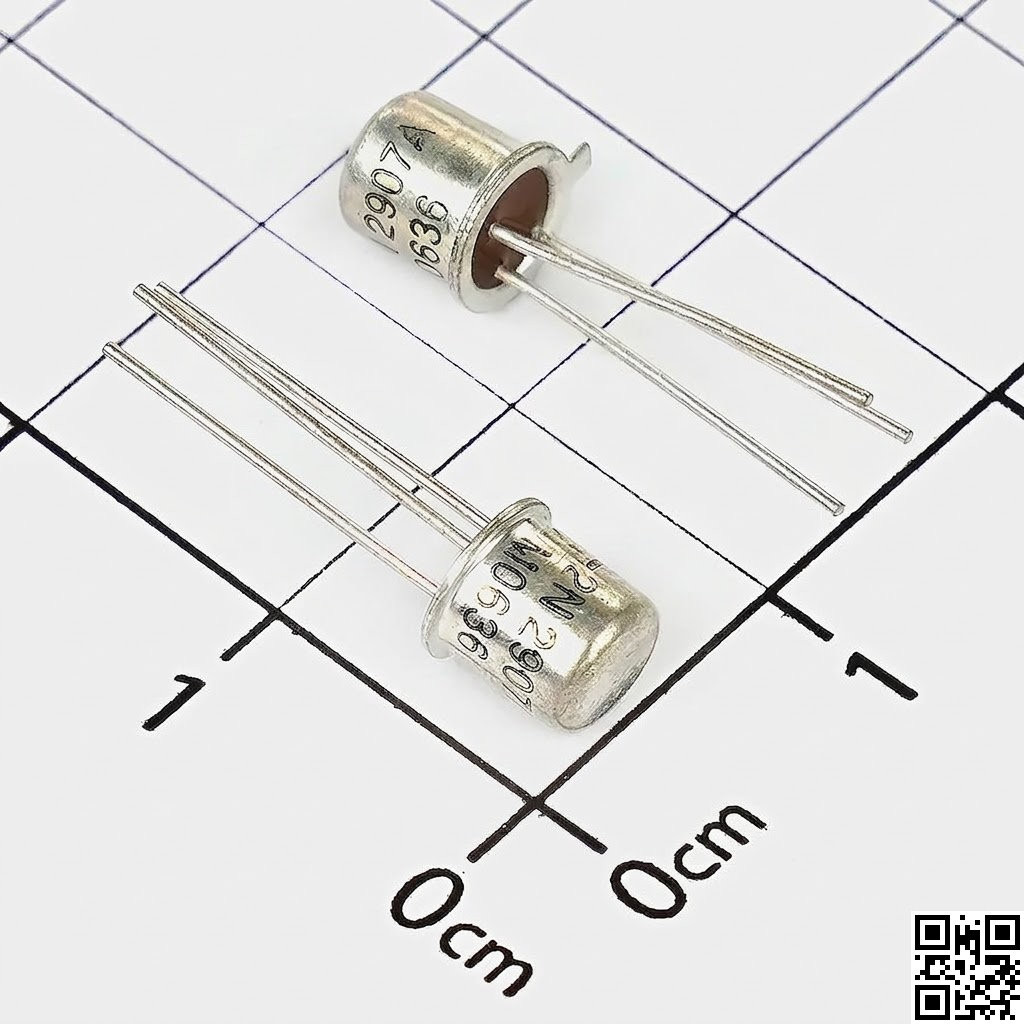 2N2907 BJT Transistor PNP 40V 0.6A 3 Chân TO-18