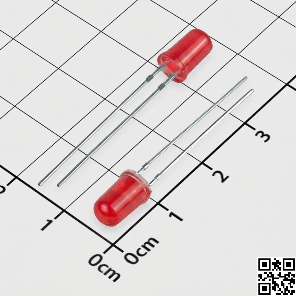 LED Đỏ 5mm Chân Dài