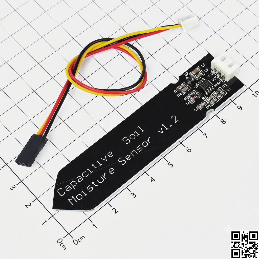 Cảm Biến Độ Ẩm Đất_ vào 3.3-5VDC ra 0-3VDC