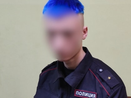 Ярославцы задержали «полицейского» с синими волосами