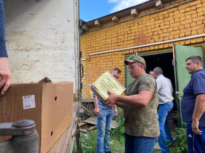 Из Ярославской области отправился гуманитарный груз на Донбасс