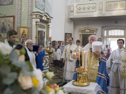 ВСЕНОЩНОЕ БДЕНИЕ В КАНУН ПРЕОБРАЖЕНИЯ ГОСПОДНЯ