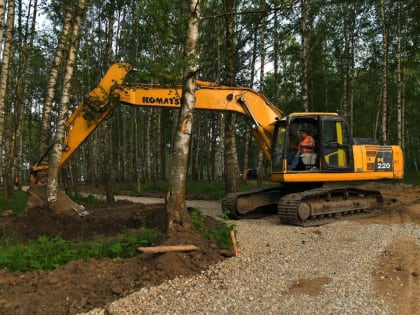 Мэр Ярославля проинспектировал ход работ в парке Судостроителей