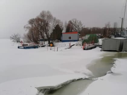 Не выходите на неокрепший лед