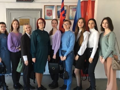 В рамках практики магистранты педагогического факультета посетили Ломовскую школу