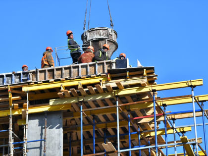 Строительство современной школы на Большой Федоровской в Ярославле будет завершено в этом году