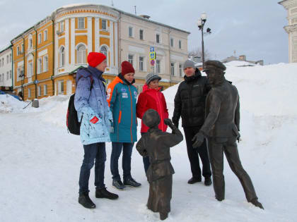 Экскурсия по Рыбинску для олимпийской чемпионки