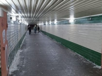 В центре Ярославля заработал подземный пешеходный переход