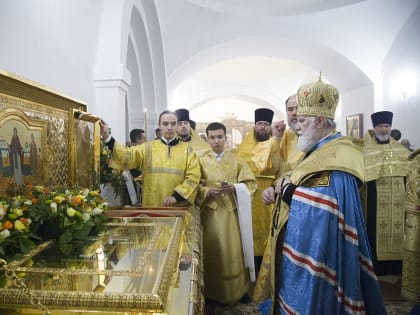 ВСЕНОЩНОЕ БДЕНИЕ НАКАНУНЕ ДНЯ ПАМЯТИ БЛАГОВЕРНЫХ КНЯЗЕЙ, ЯРОСЛАВСКИХ ЧУДОТВОРЦЕВ