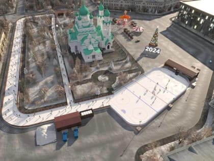 Каток на главной площади Ярославля будет работать до 1 апреля