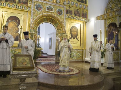 ВСЕНОЩНОЕ БДЕНИЕ В КАНУН РОЖДЕСТВА ХРИСТОВА. УСПЕНСКИЙ КАФЕДРАЛЬНЫЙ СОБОР