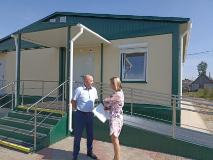 Первый построенный в этом году в Ярославской области ФАП принял пациентов