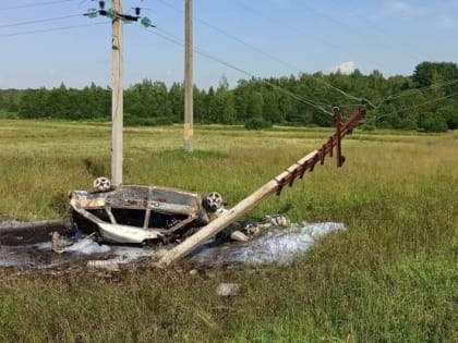 В Ярославской области водитель сгорел в своем автомобиле