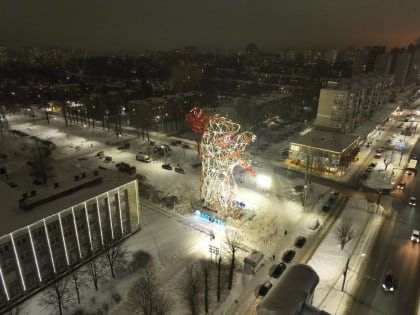 В Ярославле работы по обустройству ЛЭП-медведя продлили до середины лета