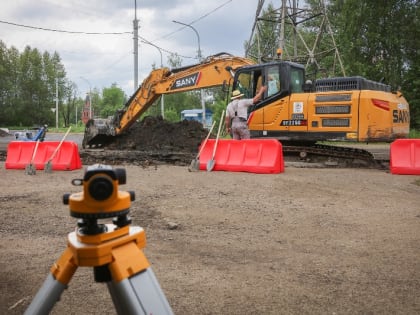 В Рыбинске начали капитальный ремонт дороги на улице Гагарина