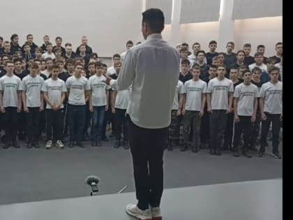 ​Воспитанники военно-патриотического центра проведут праздничный музыкальный флешмоб «Песни Победы Авангарда»