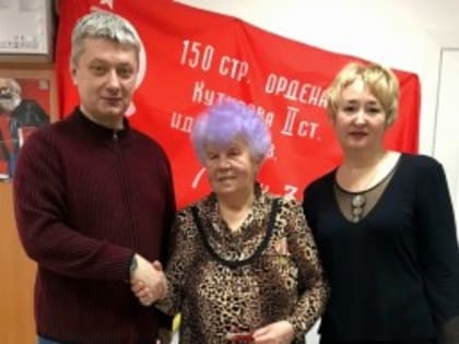 Медаль «Дети войны» — заслуженному учителю школы РСФСР