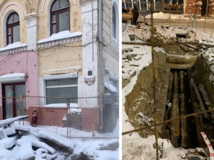 «Крик души»: в зоне ЮНЕСКО в Ярославле затопило кипятком исторические здания. Видео