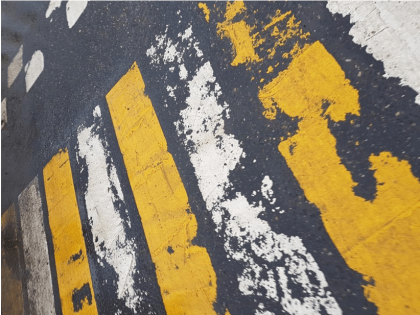 В Ярославле растет число ДТП из-за отсутствия дорожной разметки