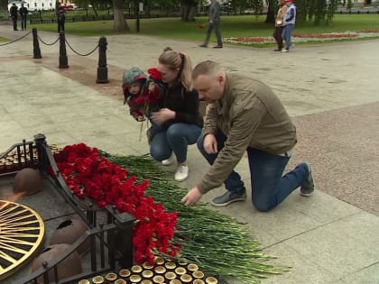 Жители Ярославля почтили память погибших в годы Великой Отечественной