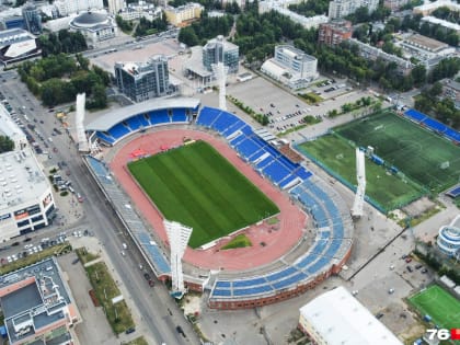 Для концертов: в Ярославле собираются реконструировать стадион «Шинник» за два миллиарда