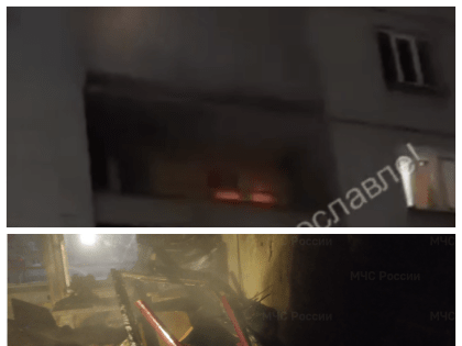 В центре Ярославля горело общежитие