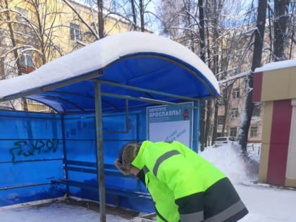 В Ярославле ведется подготовка улиц к празднику Рождества