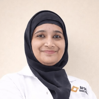 Dr. Shaziaanjum Mahaboobkhan, Dentistry at Apollo Advanced Medical Center