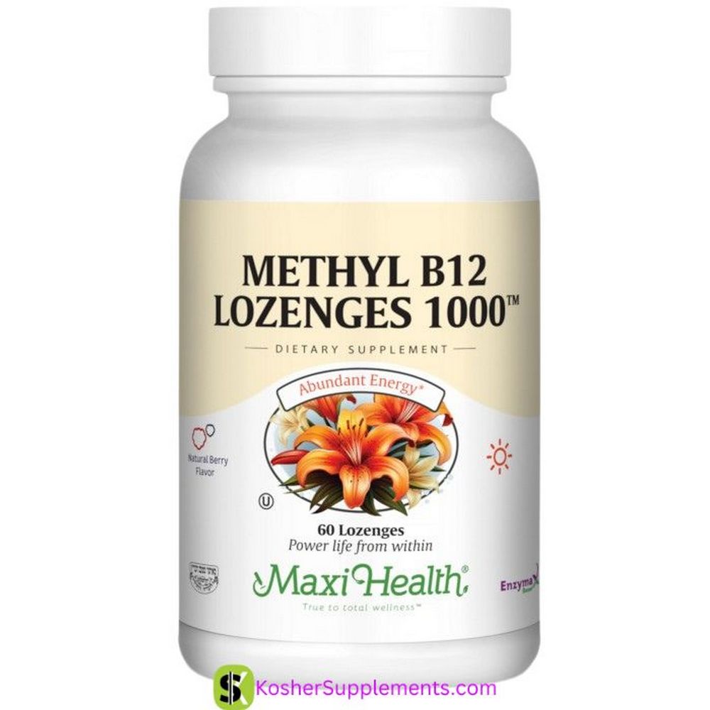 Methyl b12 Lozenges 1000 60 Front 2809992fc0