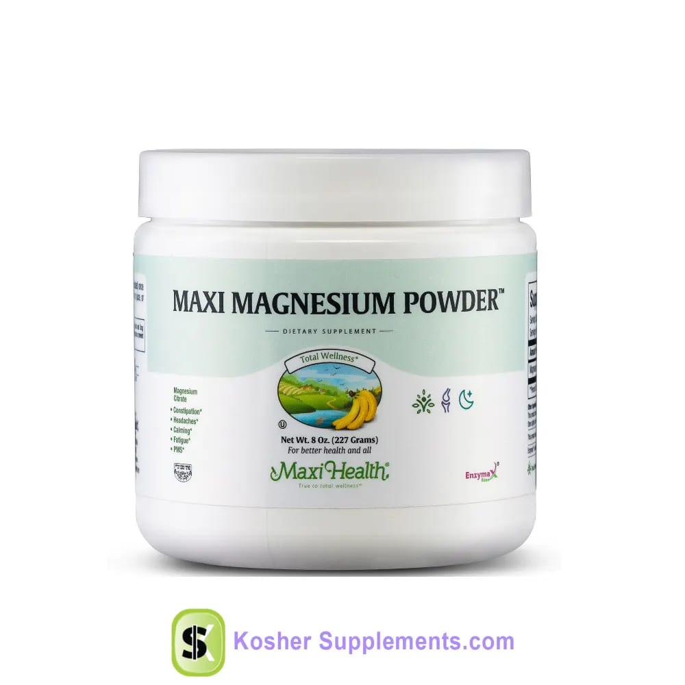 Maxi Magensium Powder 8 oz Front 1 2559354a6e
