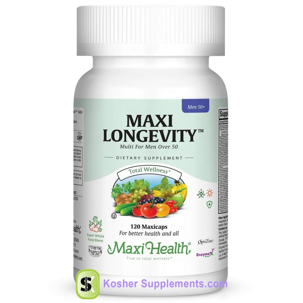 Maxi Longevity for Men 120 Front 1 25567969a9