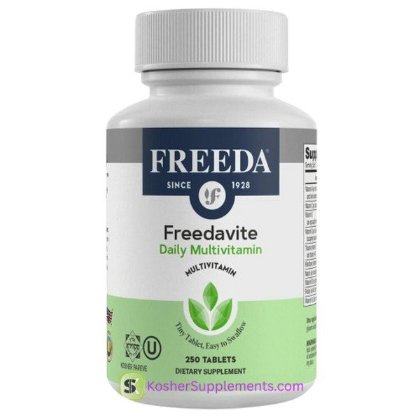 Freeda Kosher Freedavite Daily Multivitamins