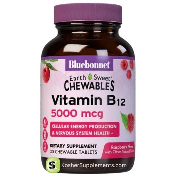 Earthsweet Chewables Vitamin B12 5000 mcg front