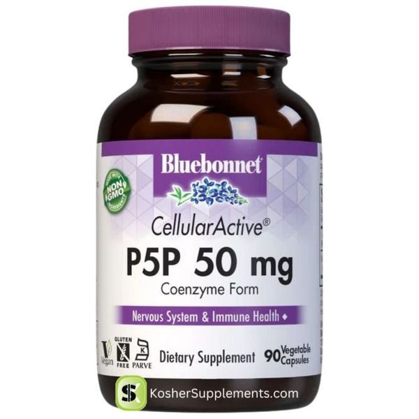 Bluebonnet Kosher, P5P 50 mg 90 Capsules