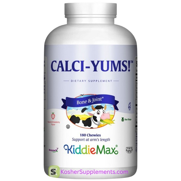 Calci Yums 180 strawberry flavor chewable tablet