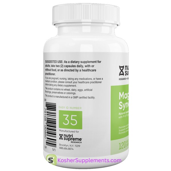 Nutri supreme Magnesium Synergy 120 1 1