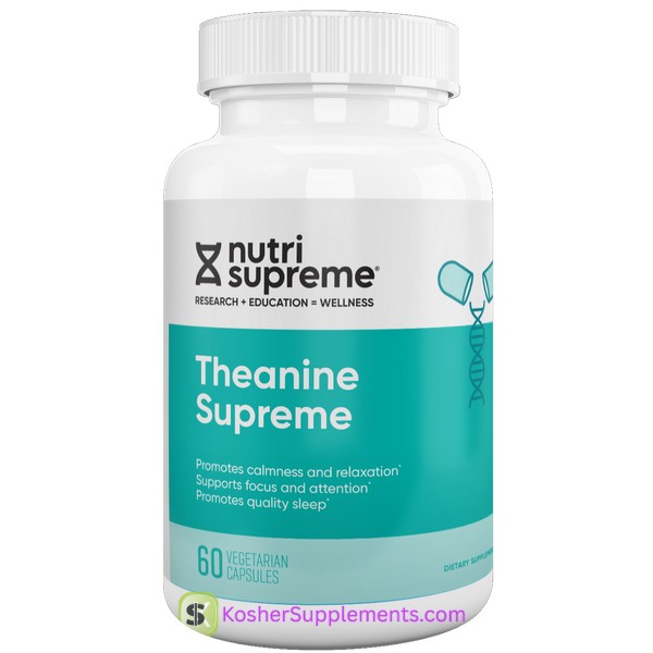 Nutri Supreme Theanine Supreme kosher supplement capsules