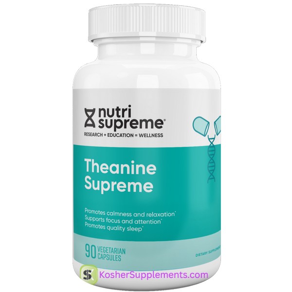 Nutri Supreme Theanine Supreme kosher supplement capsules