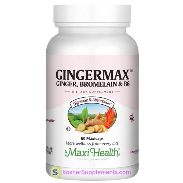 Maxi Health Gingermax Ginger Bromelain B6