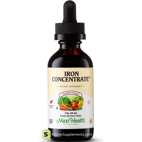 Maxi Health Iron concentrate 2 oz