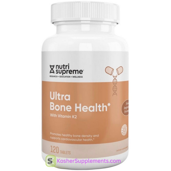 Nutri Supreme Ultra Bone Health kosher bone supplement tablets