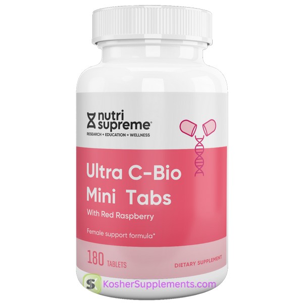 Nutri Supreme Ultra C-Bio Mini Tabs Kosher Vitamin C Supplement
