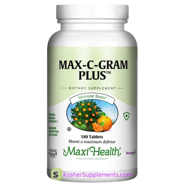 Maxi Health Max C Gram Plus 180 Tablets
