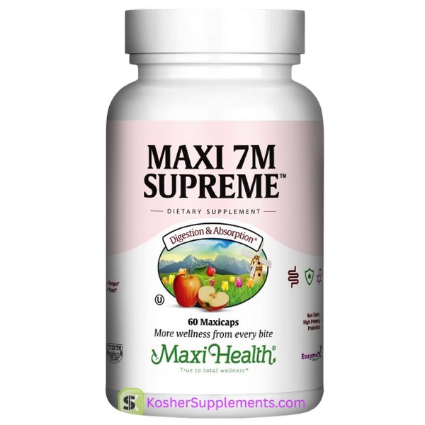 Maxi Health Maxi 7M Supreme kosher probiotic capsules
