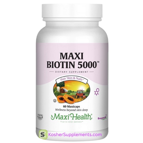 Maxi Health Maxi Biotin 5000 60