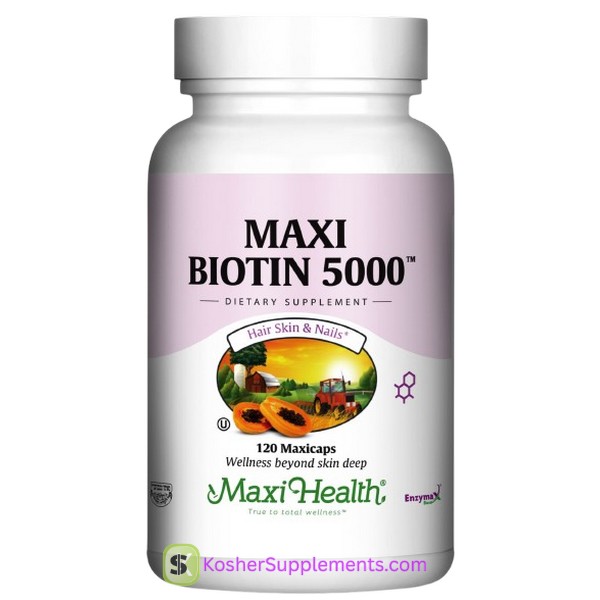 Maxi Health Maxi Biotin 5000 120