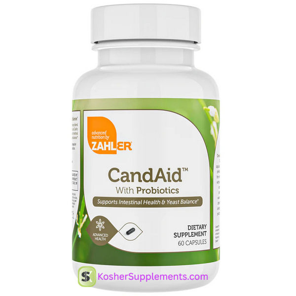 Zahler CandAid with Probiotics 60 capsules