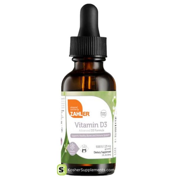 Zahler Vitamin D3 5000 IU 1 oz