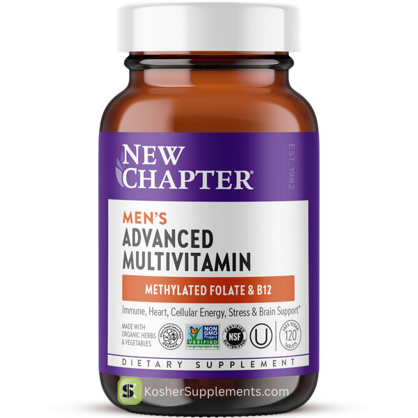 New Chapter Mens Advanced Multivitamin 120 Tablet