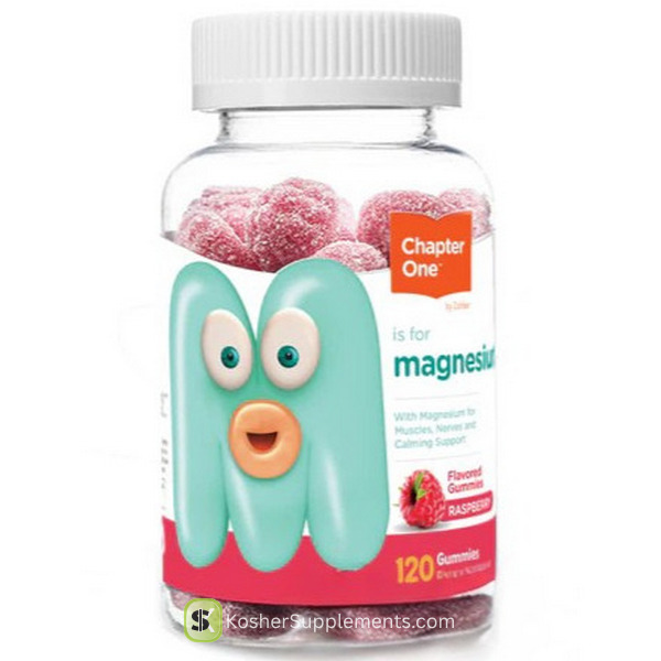 Zahler Chapter One Magnesium 120 Gummies bottle for daily wellness support